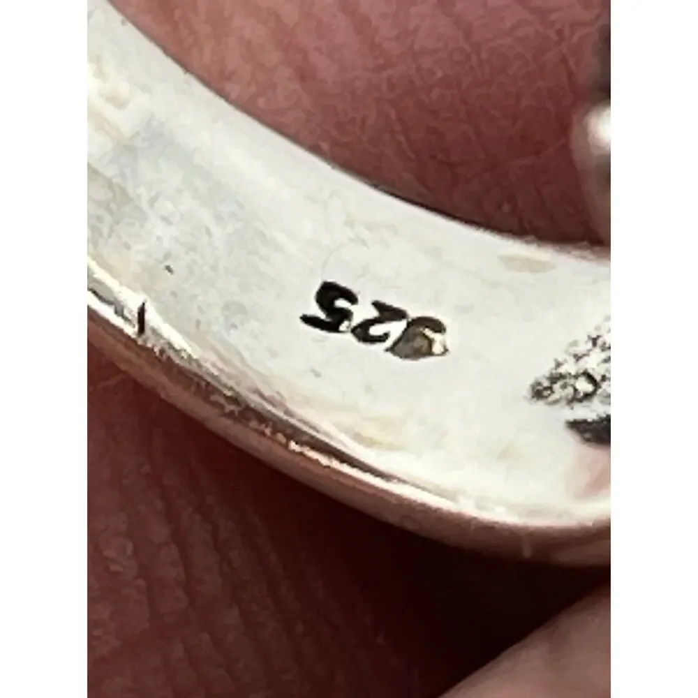 Skull Men’s Sterling Silver 925 Ring Size 9 - Picture 6 of 12